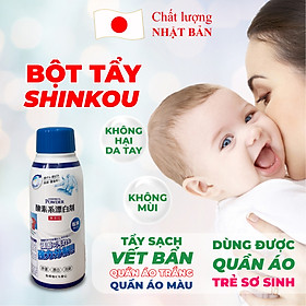 Bột Tẩy Trắng Quần Áo - Quần Áo Màu - Tẩy Sạch Vết Bẩn Cứng Đầu, Vết Máu, Vết Mực, Vết Cafe, Vết Bẩn Dầu Nhớt, Vết Son Môi ( 500g )