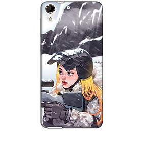 Ốp lưng dành cho điện thoại HTC 728 hình PUBG Mẫu 11