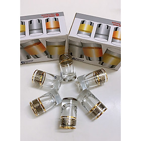 Mua BỘ 6 LY TIỆP VÂN KHẢM CAO CẤP-35ML