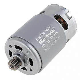 Motor DC RS550 21V 19000rpm Động Cơ Thay Thế Máy Khoan Pin - Motor 550