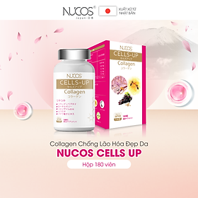 Viên uống collagen trẻ hóa da tăng đàn hồi da Nucos cells up 180 viên