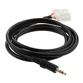Car 3.5mm AUX Audio CD Interface Adapter Cable Fits For Mazda 2 3 5 6 06-13