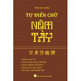 Sách - Từ điển chữ Nôm Tày - Tác giả Tống Đại Hồng - Trithuctrebooks - Khổ 16*24 cm - Nhà Xuất Bản Lao Động