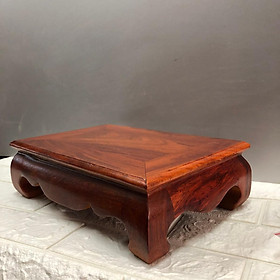 Mua Đôn Kê Tượng Gỗ Hương Hình Chữ Nhật   Kệ Kê Lục Bình   Kê Đồ Phong Thuỷ  Bàn Mini