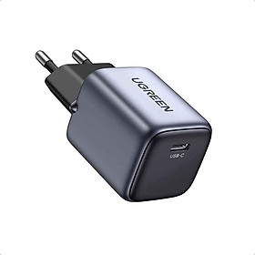 Mua Ugreen UG90666CD319TK 30W Space Gray Bộ sạc nhanh Nexode GaN cổng USB-C chuẩn cắm EU - HÀNG CHÍNH HÃNG