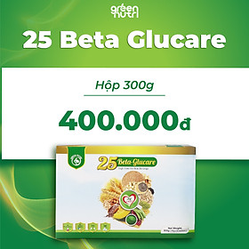 Sữa Hạt Ngũ Cốc 25 Beta Glucare Dạng Hộp Giấy 300g (12 gói)