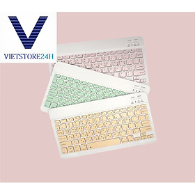 Mua Bàn Phím Và Chuột Bluetooth Mini Siêu Mỏng GOIIOG 030 dùng cho ipad  điện thoại có đa dạng màu sắc cá tính VT (Giao Ngẫu Nhiên) - Hàng chính hãng