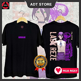 Áo Thun Tay Ngắn Cổ Tròn In Chainsaw Man - Reze Anime Thời Trang Unisex nam nữ độc đẹp giá rẻ
