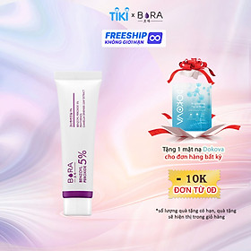 Gel chấm mụn Bora Benzoyl Peroxide 5 hoạt động mạnh mẽ tuýp 15gram