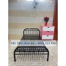 Giường sắt bi 1mx2m
