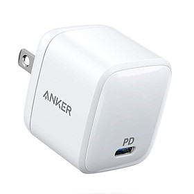 Adapter Sạc 1 Cổng 30W Anker PowerPort Atom PD 1 Tích Hợp Công Nghệ GaN - A2017 - Hàng Chính Hãng