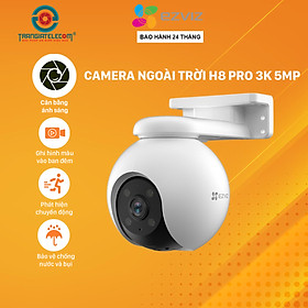 Camera Wifi EZVIZ H8 Pro 2K 3K Siêu Nét, Màu Ban Đêm - Hàng chính hãng