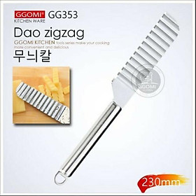 Mua Dao sóng inox hàng đẹp GG353 Hàn Quốc