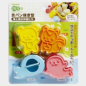 Mua Set Khuôn Cơm Tạo Hình Nhiều Mẫu Sinh Động Cho Bé