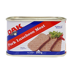 Patê Thịt Heo Luncheon Meat Dak 200g