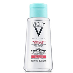 Nước Tẩy Trang Dành Cho Da Nhạy Cảm Vichy Mineral Micellar Water Sensitive 100ml