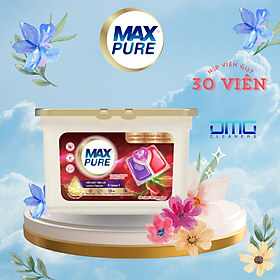 Hộp 30 Viên Giặt Tiện Lợi MaxPure 4in1