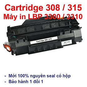 Mua Hộp mực máy in Canon 3300 (hàng nhập khẩu) dùng cho máy in Canon LBP 3300  3360  3370  3310 - Cartridge 308 / Cartridge 315 mới 100% - 49A  Fullbox 