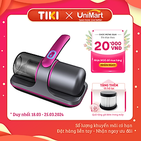 Máy Hút Bụi Cầm Tay Không Dây Damas MY017 - Hút Bụi Giường Nệm Diệt Khuẩn Bằng Tia UV Kết Hợp Tạo Xung Nhịp Tiêu Diệt Lên Đến 99,9 Vi Khuẩn Gây Hại C
