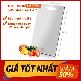 Mua Thớt inox 304 cao cấp kháng khuẩn (Hàng loại 1)