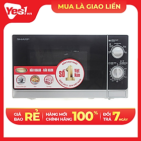 Lò vi sóng Sharp R-205VN 20 lít - Hàng Chính Hãng - Chỉ Giao Hồ Chí Minh