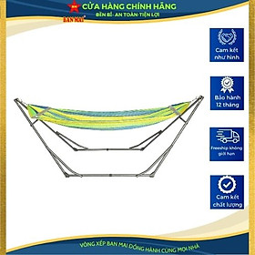 Mua Bộ võng xếp BAN MAI: Khung Inox VIP và  Lưới thép số 9  dày mẫu 3  thép 60  sọc vàng