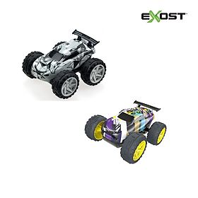 TiNiStore-Bộ đồ chơi 2 xe trớn nhào lộn kèm bộ phụ kiện Jump Racer 1 Exost 20626001