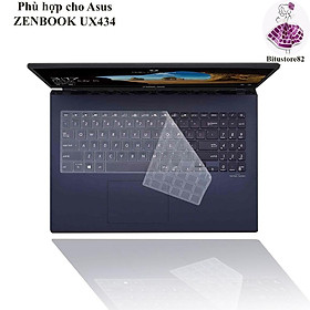 Mua Ốp bàn phím dành cho laptop Asus Vivobook 571G - Miếng  tấm silicon bảo vệ che  phủ  đậy  lót bàn phím
