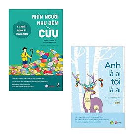 Bộ 2 cuốn sách tâm lý dạy cách giao tiếp: Nhìn Người Như Đếm Cừu - Anh Là Ai Tôi Là Ai