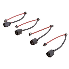 4 Pieces Front and Rear Brake Pad Wear Sensor for  Q7