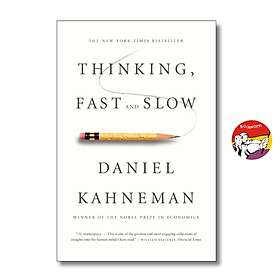 Sách - Thinking, Fast and Slow by Daniel Kahneman | Nonfiction Psychology Self Help in English