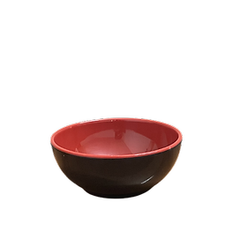 Mua Chén Chấm Nhựa Melamine Hai Lớp Đỏ Đen Nhiều Size