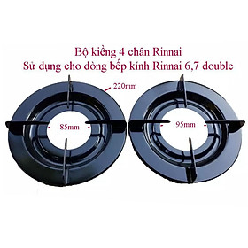 Kiieng bếp gas đa năng, Sử dung cho dòng bếp Rinnai RV-7Double glass