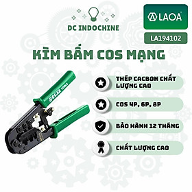 Mua Kìm bấm cos mạng LAOA LA194102 đa năng  thép cacbon  hàng chính hãng
