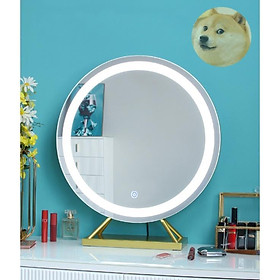 Mua Bộ bàn ghế trang điểm: Bàn phấn kẻ caro bọc ( NỈ  DA) 3 ngăn 2 mặt kính  chân tủ 3 ngăn + Ghế + Gương