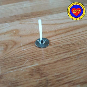 Mua 100g Bấc nến tealight có đế kẹp sẵn 100% cotton cao cấp không khói an toàn cho người sử dụng