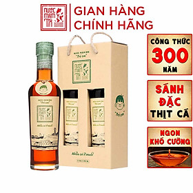 Đặc Sản Phan Thiết - Nước Mắm Tĩn Trẻ Em Cá Cơm Than Cặp 2 Chai 250Ml Không Chất Bảo Quản, An Toàn Cho Bé