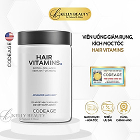 Viên Uống Kích Mọc Tóc CODEAGE Hair Vitamins | Kelly Beauty