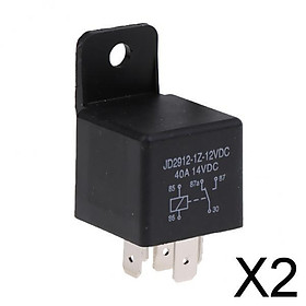 2x12V Relay 5 PIN Car Truck Automotive 40 AMP SPDT Change Over Relay
