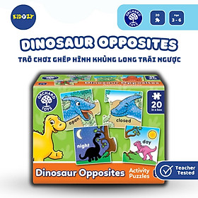 Trò chơi trí tuệ Dinosaur Opposites - Orchard Toys giúp trẻ phát triển ngôn ngữ và khả năng ghi nhớ