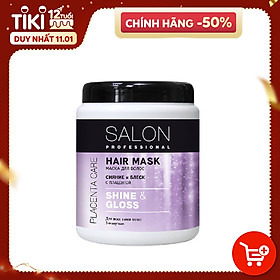 Kem ủ Salon Professional shine & gloss giúp cung cấp độ ẩm, mềm mượt tóc 1000ml