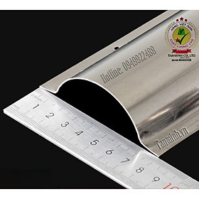 Mua Nẹp sàn inox bán nguyệt D100