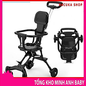 Xe đẩy cho bé, Xe đẩy gấp gọn em bé đi du lịch siêu gọn nhẹ