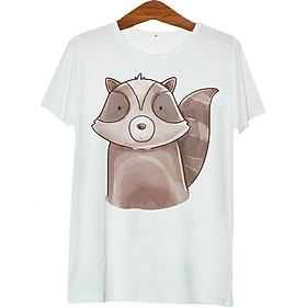 Áo Thun Unisex In Hình Chồn Mặt Ngơ ATAA279