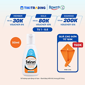 Dầu gội Selsun chống gàu, sạch gàu & hết ngứa da đầu Selsun Anti-Dandruff Shampoo 50ml