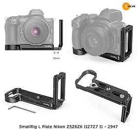 Mua SmallRig L Plate dành cho  Nikon Z5 Z6 Z6II Z7 Z7II - 2947 - Hàng Chính Hãng