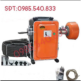 Mua máy thông cống (GQ180-900w Thông tắc đường ống hiệu quả gấp nhiều lần xo với các cách thông tắc thông thường )
