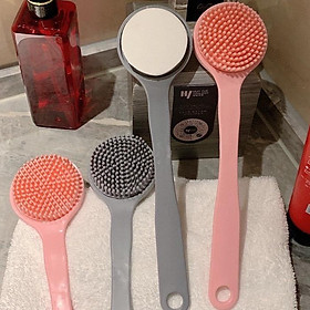 Mua Cây Cọ Lưng Silicon 2 Mặt Kèm Mút Kì Ghét