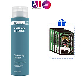 Sữa rửa mặt cho da dầu Paula's Choice skin balancing oil reducing cleanser TẶNG tẩy trang SVR (Nhập khẩu)