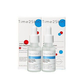 [Combo 2] Serum Time2Skin Dưỡng Ẩm Phục Hồi Tái Tạo Và Chống Lão Hóa Da